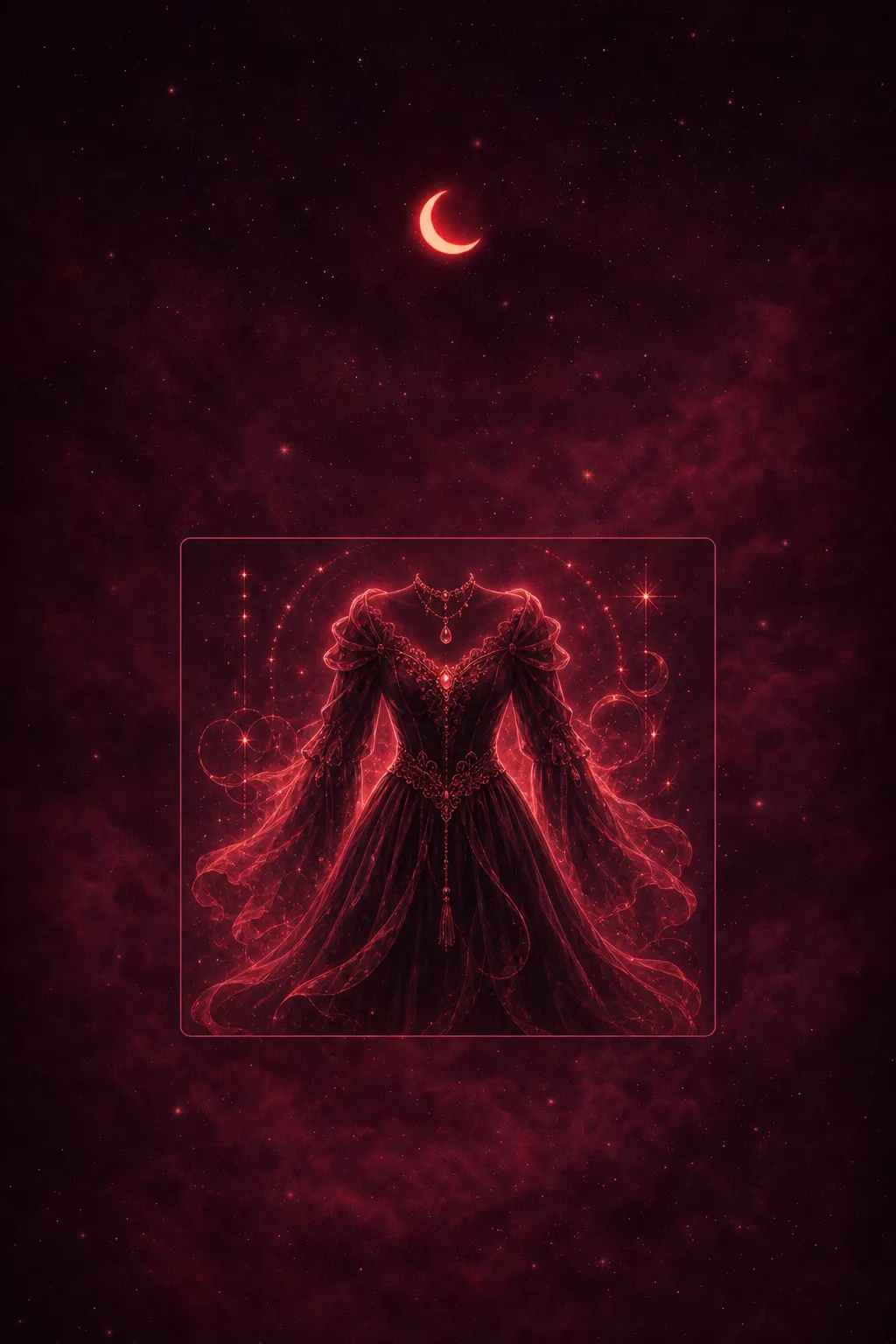 Traumdeutung schwarzes Kleid: Macht, Trauer und Geheimnis — dream meaning illustration