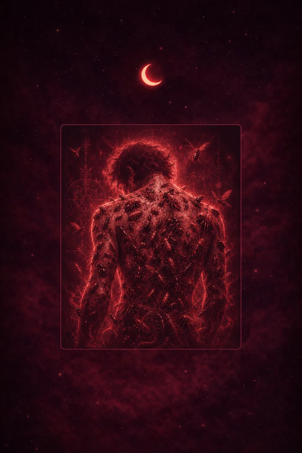 Körper voller Insekten im Traum: Bedeutung, Symbolik und Deutung — dream meaning illustration