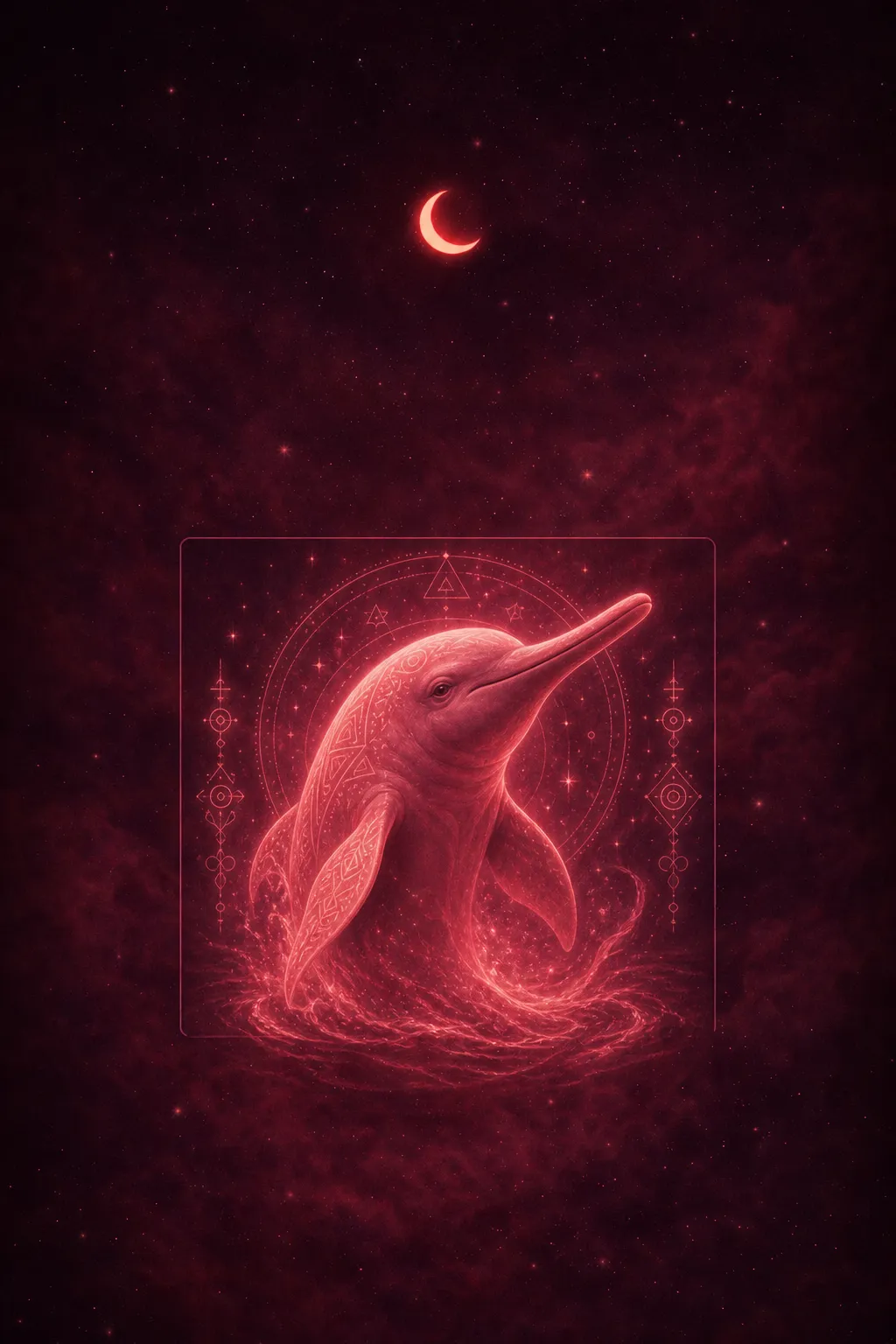 O Que Significa Sonhar com Boto Cor-de-Rosa — dream meaning illustration
