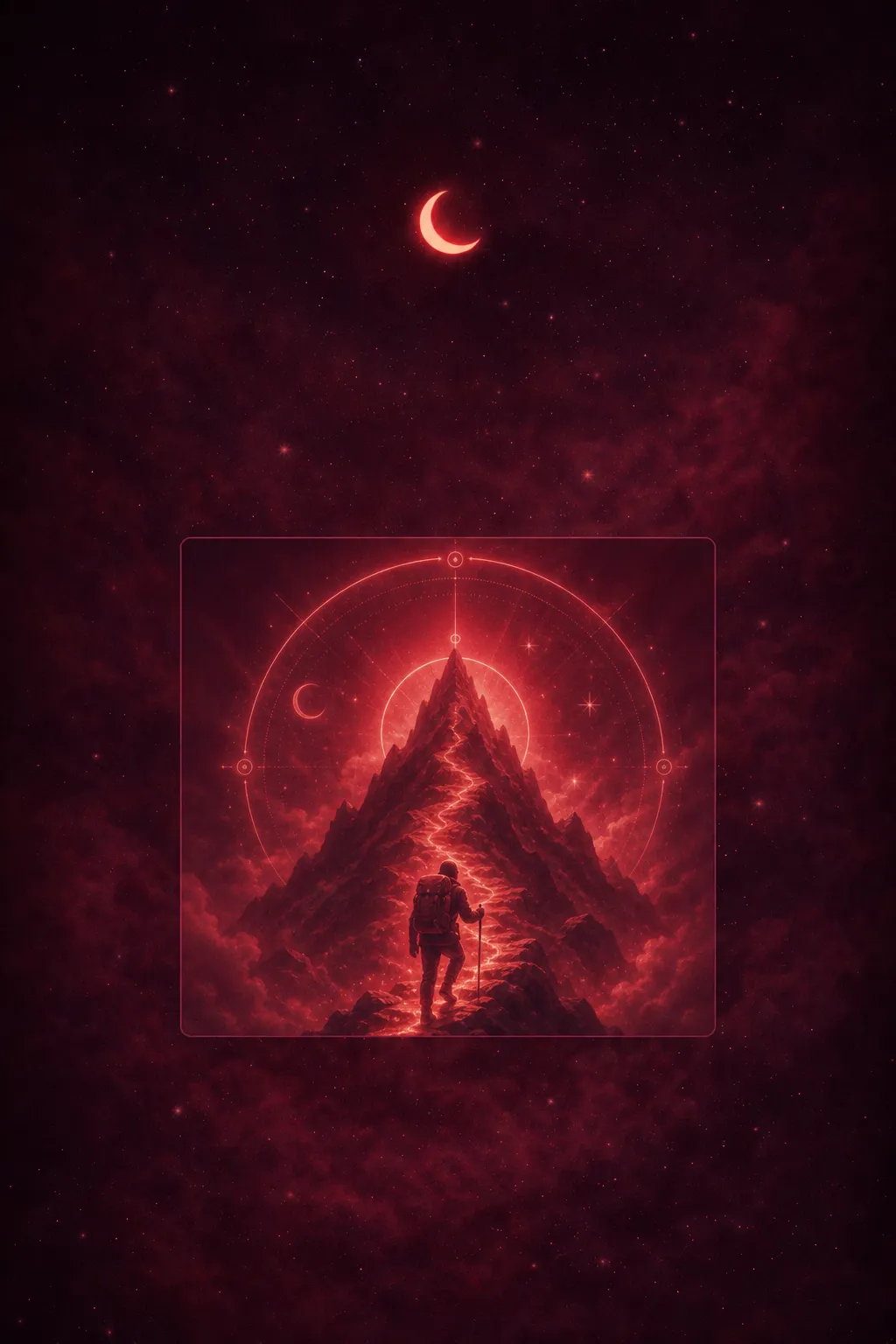 Traumdeutung Berg erklimmen: Was dein Unterbewusstsein dir sagen will — dream meaning illustration