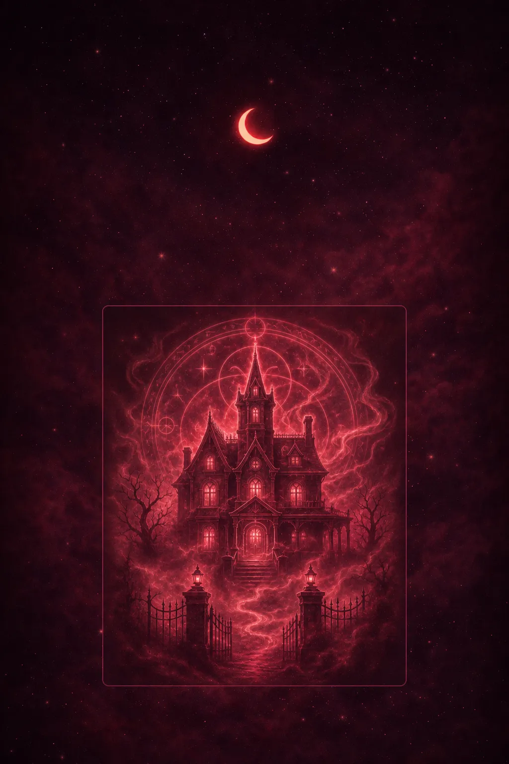Significados de Sonhos com Casa Assombrada — dream meaning illustration