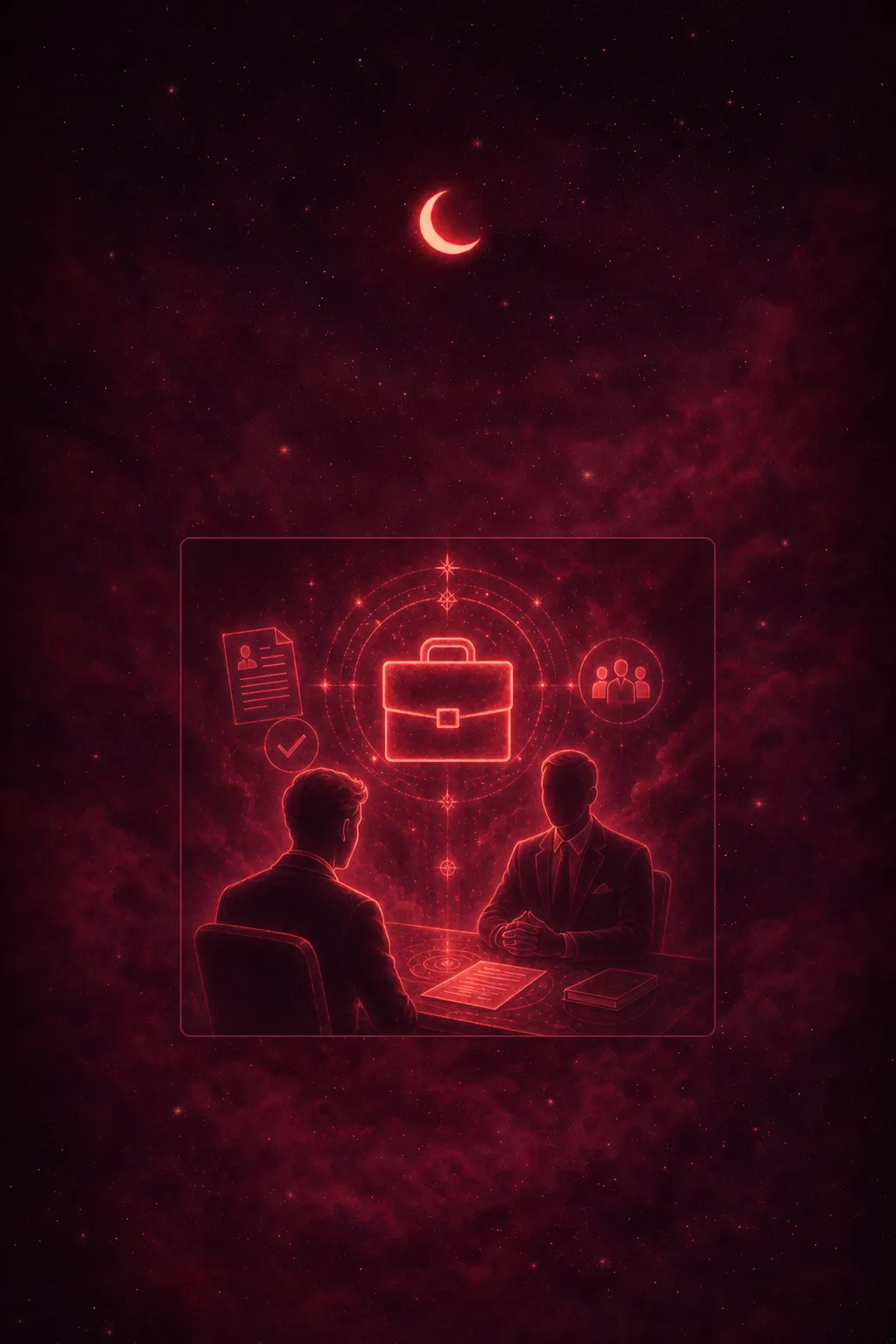 Job Interview Dream Meaning: Judgment, Ambition & Self-Worth — dream meaning illustration