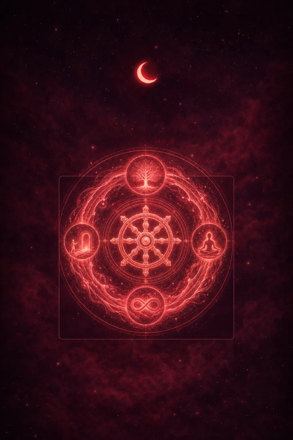 Sonhar com karma: significado, culpa e consequências — dream meaning illustration