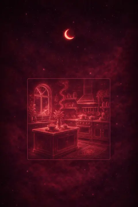 Rêve de cuisine : interprétation et signification complète