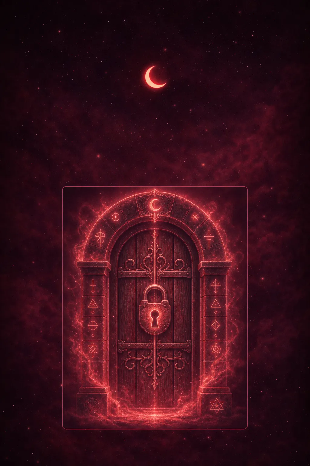 Verschlossene Tür im Traum - Bedeutung und Interpretation — dream meaning illustration