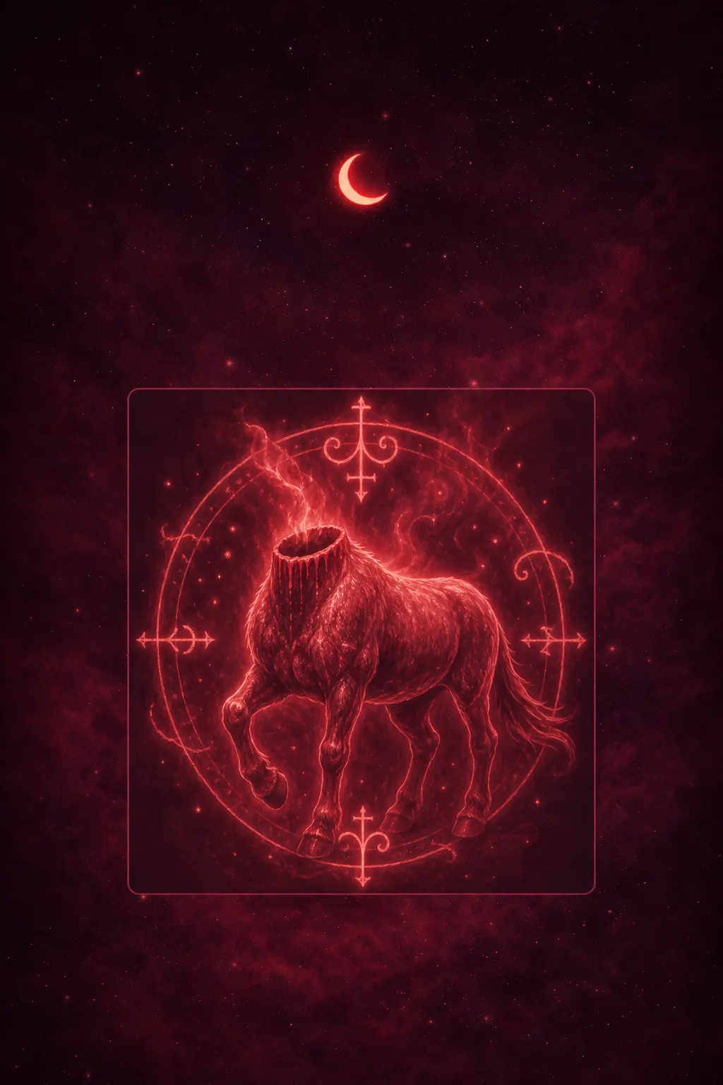O Que Significa Sonhar com Mula sem Cabeça — dream meaning illustration