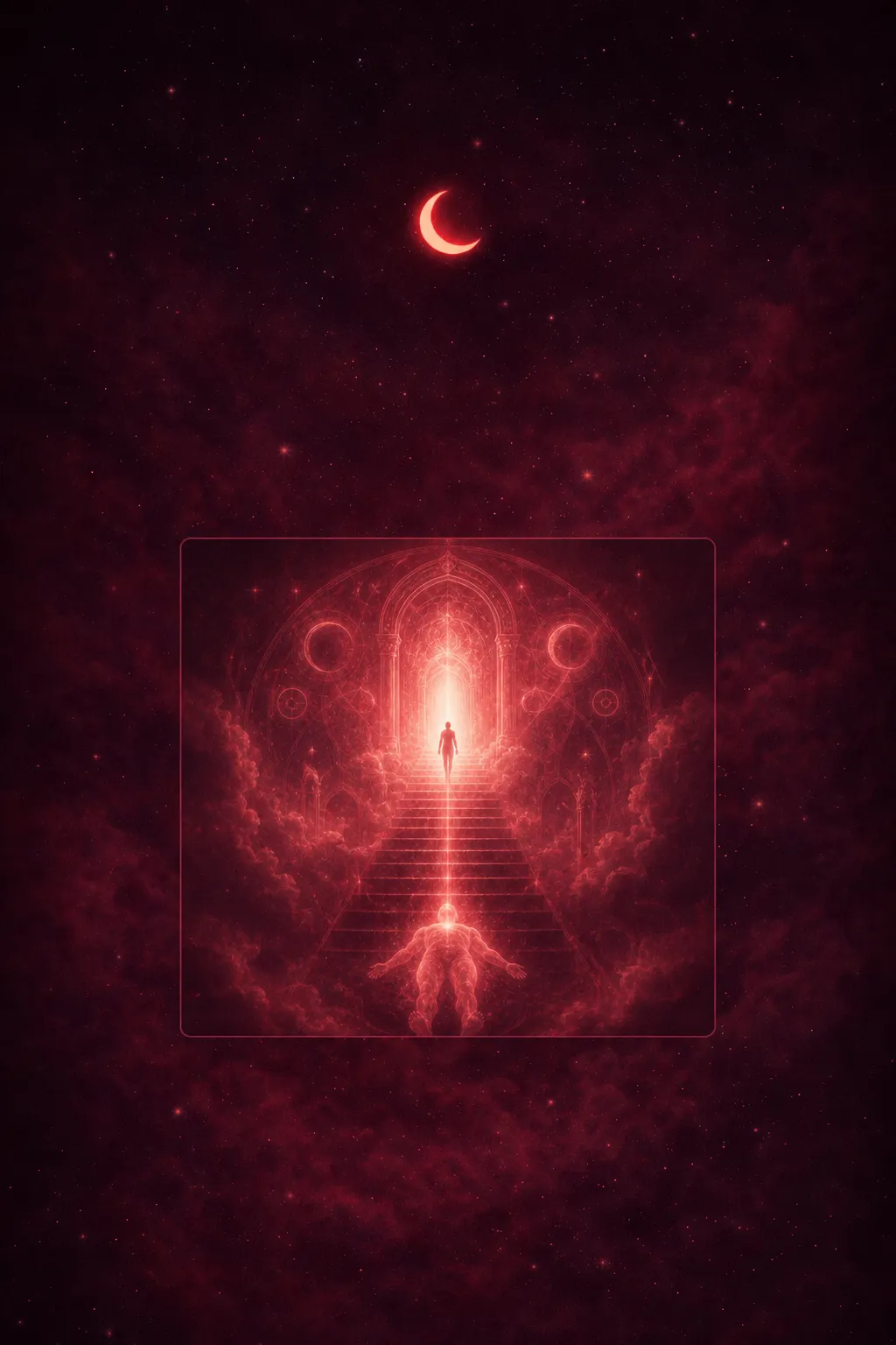 Sonhar com experiência de quase morte: significado e simbolismo — dream meaning illustration