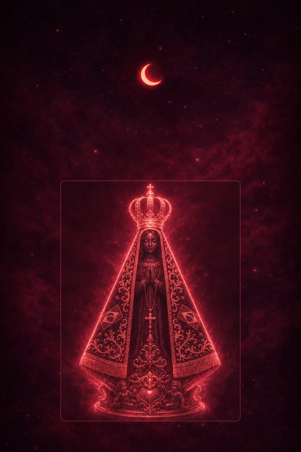 O que significa sonhar com Nossa Senhora Aparecida — dream meaning illustration