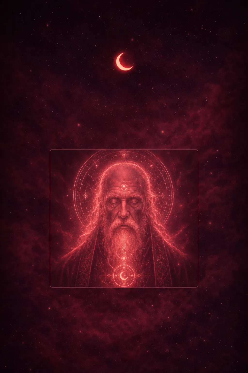 Traumdeutung alter Mann — dream meaning illustration