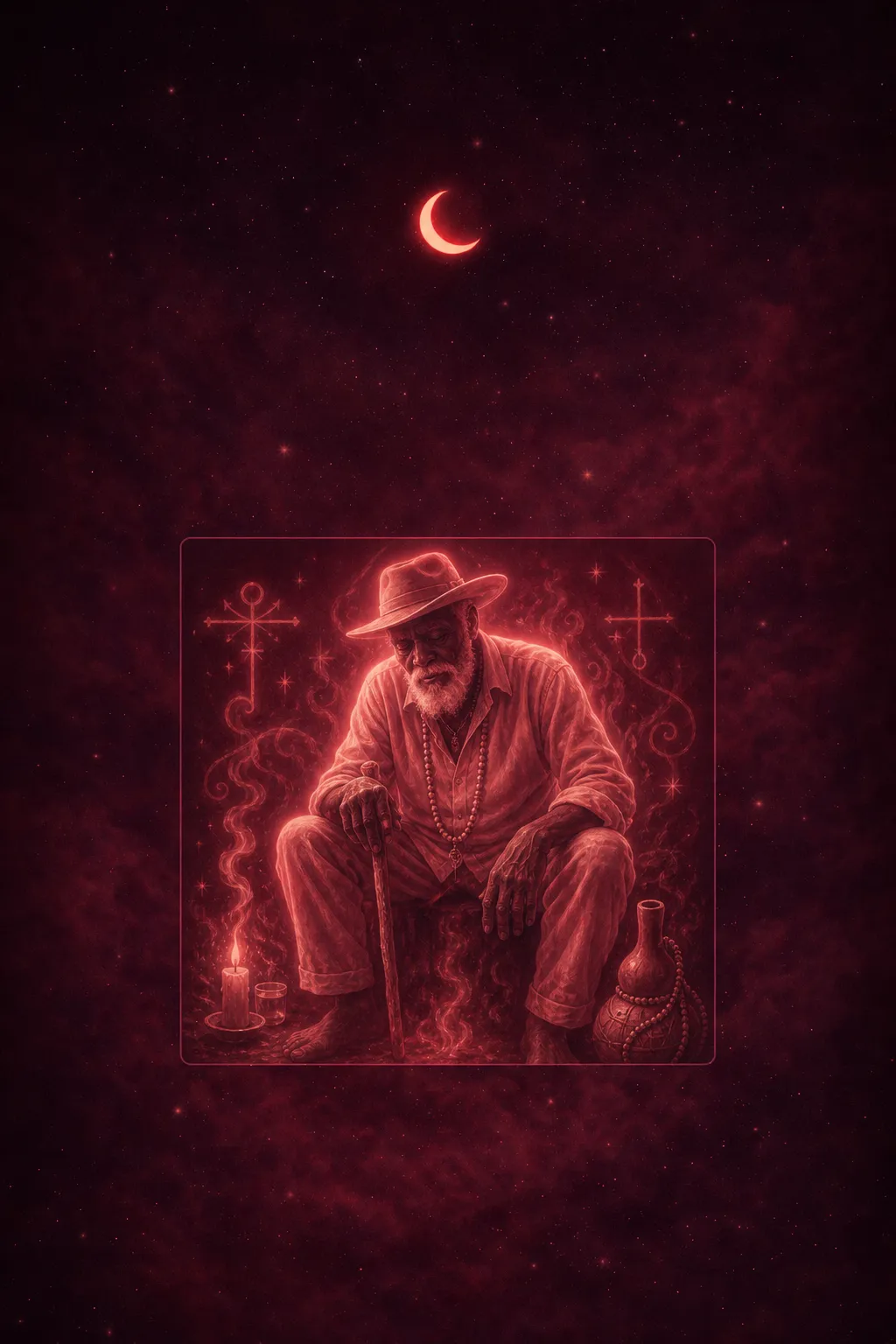 O Que Significa Sonhar com Preto Velho — dream meaning illustration