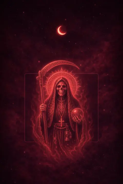Soñar con la Santa Muerte: significado espiritual y qué revela tu sueño