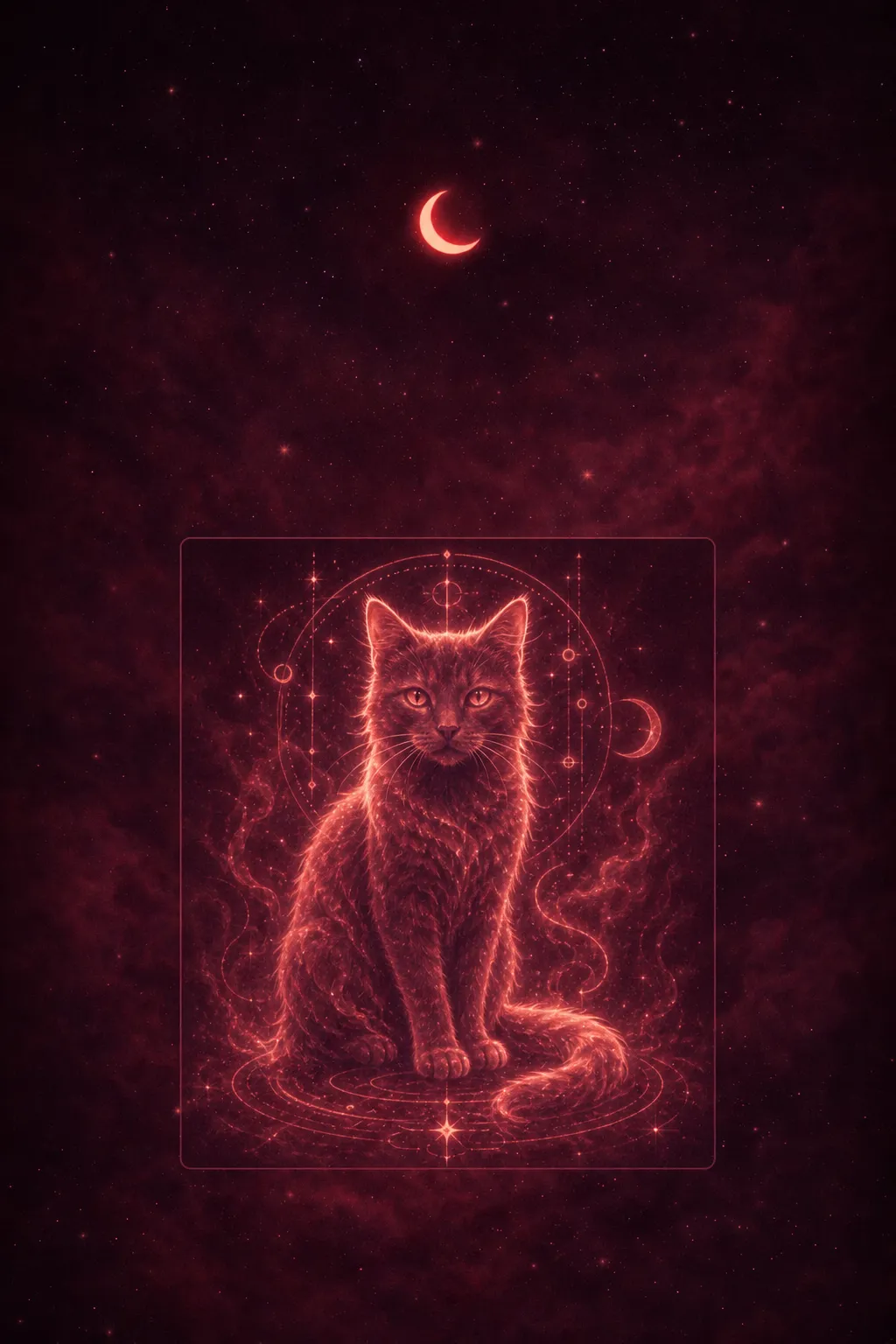 Traumdeutung streunende Katze — dream meaning illustration