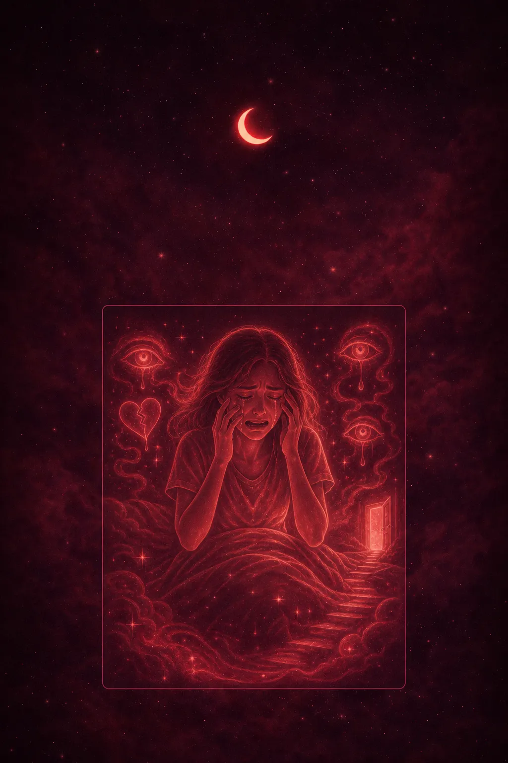 What Does It Mean When You Wake Up Crying? — dream meaning illustration
