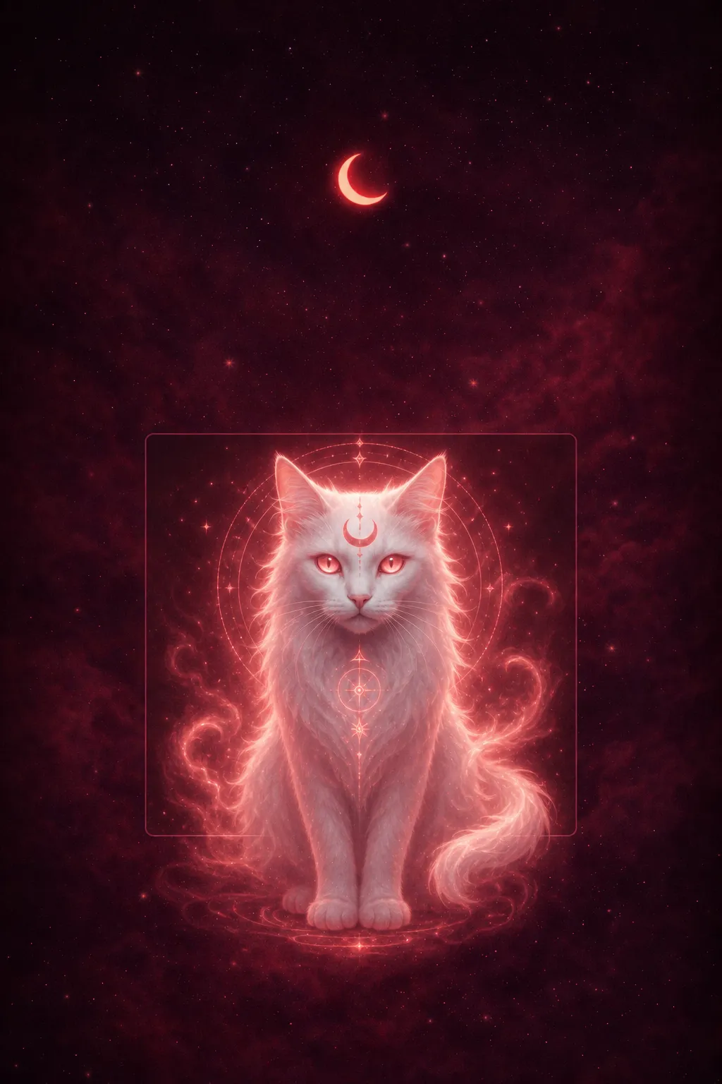 Interpretación de Sueños con Gatos Blancos — dream meaning illustration