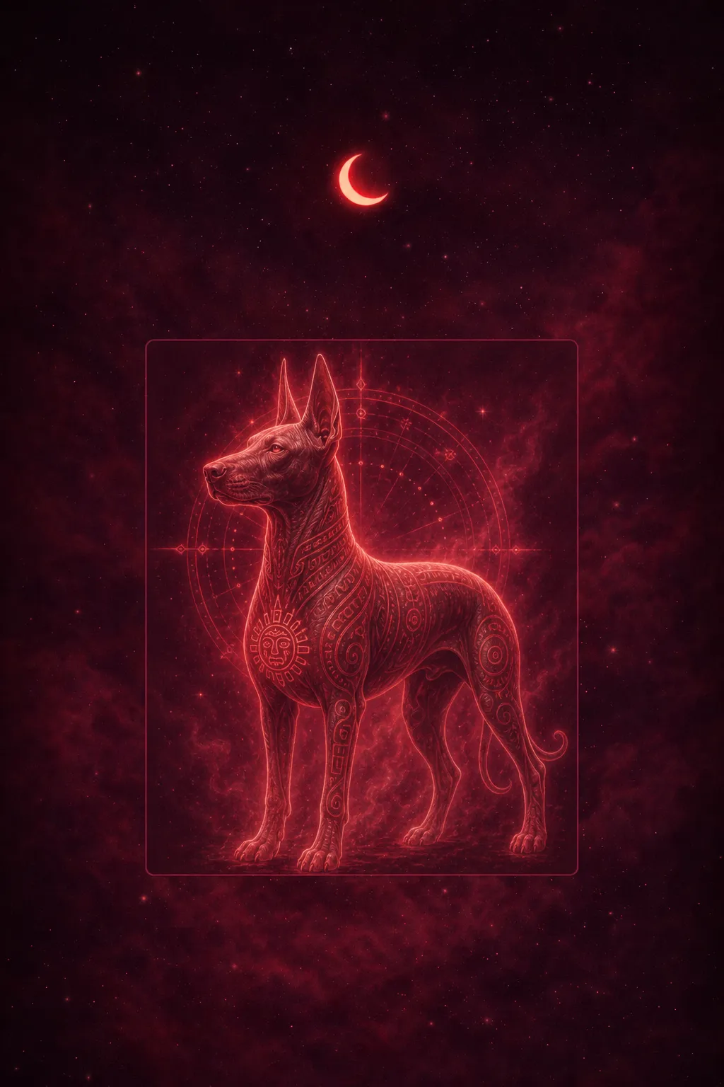Significado de soñar con un xoloitzcuintle — dream meaning illustration