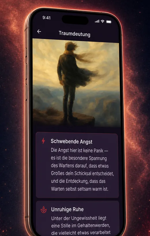 Dream Book app — personal intruder dream interpretation screen
