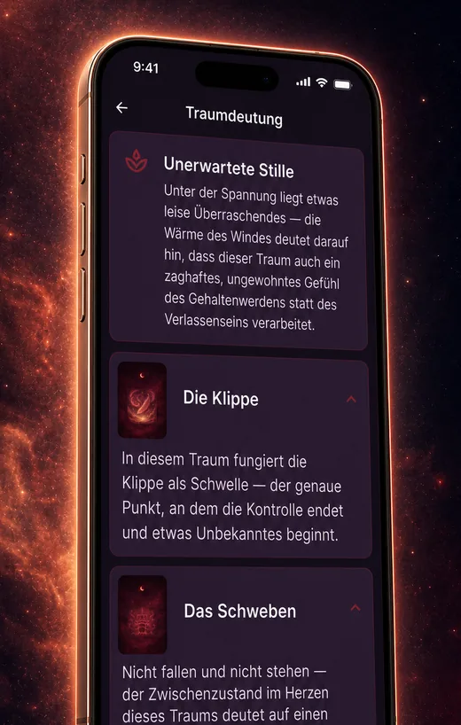 Dream Book app — personal dream dream interpretation screen