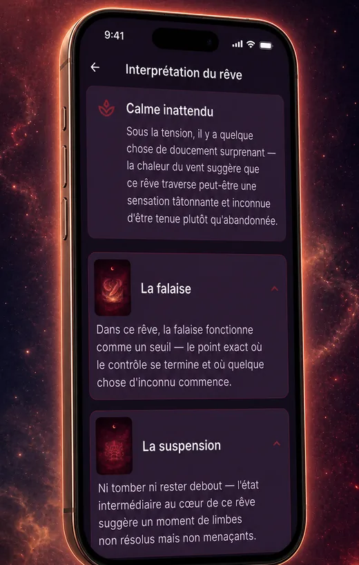 Dream Book app — personal dream dream interpretation screen