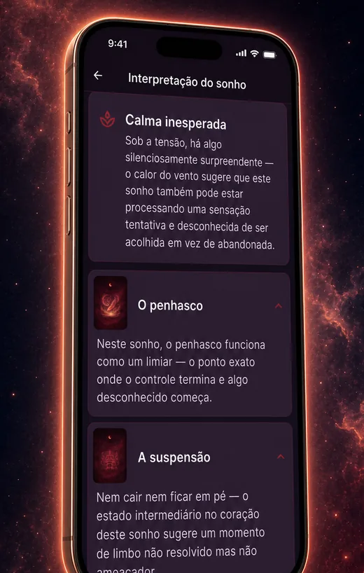 Dream Book app — personal dream dream interpretation screen